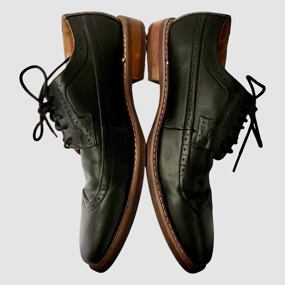 Mens Madden Black M-Amped Wingtip Derby Dress Shoes Lace Up Size 9M main image 7
